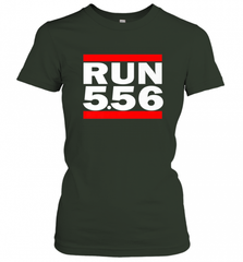 Run 5.56 Long Gun AR 15 Women's T-Shirt Women's T-Shirt - Nice-Tshirts4u
