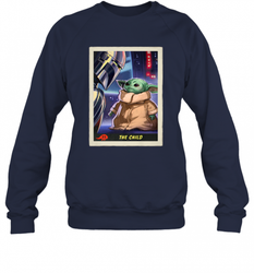Star Wars The Mandalorian The Child Trading Card Crewneck Sweatshirt