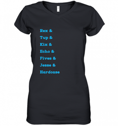 SW Clone List 501st Women's V-Neck T-Shirt