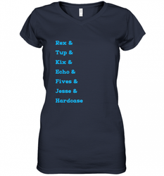 SW Clone List 501st Women's V-Neck T-Shirt