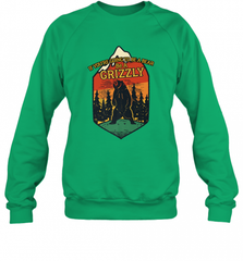 If You're Going To Be A Bear Be A Grizzly, Outdoor, Camping Crewneck Sweatshirt Crewneck Sweatshirt - Nice-Tshirts4u