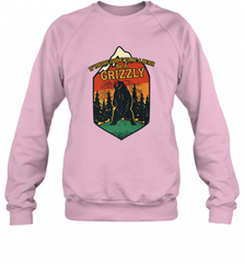 If You're Going To Be A Bear Be A Grizzly, Outdoor, Camping Crewneck Sweatshirt Crewneck Sweatshirt - Nice-Tshirts4u