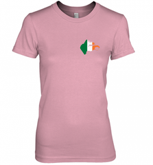 South Boston  Pocket Irish Flag Women's Premium T-Shirt Women's Premium T-Shirt - Nice-Tshirts4u