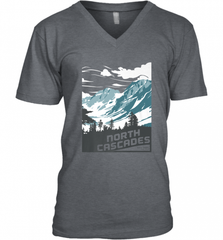 North Cascades National Park Washington Vintage Gift Men's V-Neck Men's V-Neck - Nice-Tshirts4u