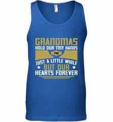 Grandmas hold our tiny hands for just a little while…..but our hearts forever 01 Men's Tank Top Men's Tank Top - Nice-Tshirts4u