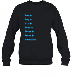 SW Clone List 501st Crewneck Sweatshirt