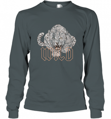 Wild Jaguar Leopard Cheetah Print Graphic Long Sleeve T-Shirt Long Sleeve T-Shirt - Nice-Tshirts4u
