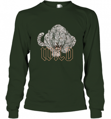 Wild Jaguar Leopard Cheetah Print Graphic Long Sleeve T-Shirt Long Sleeve T-Shirt - Nice-Tshirts4u