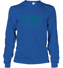 Christian Bible Verse Quote Jesus Christ 2 Corinthians 5_7 Long Sleeve T-Shirt Long Sleeve T-Shirt - Nice-Tshirts4u