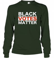 Black Votes Matter T Shirt Election Voters Rights BLM Pride Long Sleeve T-Shirt Long Sleeve T-Shirt - Nice-Tshirts4u