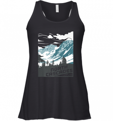 North Cascades National Park Washington Vintage Gift Women's Racerback Tank Women's Racerback Tank - Nice-Tshirts4u
