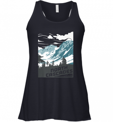 North Cascades National Park Washington Vintage Gift Women's Racerback Tank Women's Racerback Tank - Nice-Tshirts4u