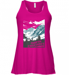 North Cascades National Park Washington Vintage Gift Women's Racerback Tank Women's Racerback Tank - Nice-Tshirts4u