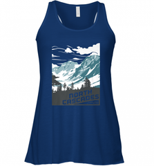 North Cascades National Park Washington Vintage Gift Women's Racerback Tank Women's Racerback Tank - Nice-Tshirts4u