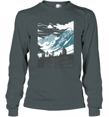 North Cascades National Park Washington Vintage Gift Long Sleeve T-Shirt Long Sleeve T-Shirt - Nice-Tshirts4u