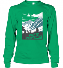 North Cascades National Park Washington Vintage Gift Long Sleeve T-Shirt Long Sleeve T-Shirt - Nice-Tshirts4u