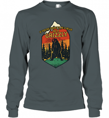 If You're Going To Be A Bear Be A Grizzly, Outdoor, Camping Long Sleeve T-Shirt Long Sleeve T-Shirt - Nice-Tshirts4u