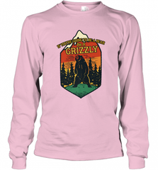 If You're Going To Be A Bear Be A Grizzly, Outdoor, Camping Long Sleeve T-Shirt Long Sleeve T-Shirt - Nice-Tshirts4u