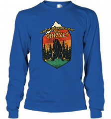 If You're Going To Be A Bear Be A Grizzly, Outdoor, Camping Long Sleeve T-Shirt Long Sleeve T-Shirt - Nice-Tshirts4u