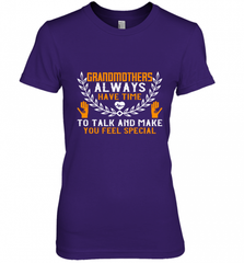Grandmothers always have time Women's Premium T-Shirt Women's Premium T-Shirt - Nice-Tshirts4u