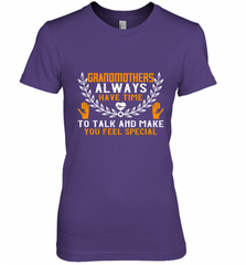 Grandmothers always have time Women's Premium T-Shirt Women's Premium T-Shirt - Nice-Tshirts4u