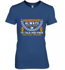 Grandmothers always have time Women's Premium T-Shirt Women's Premium T-Shirt - Nice-Tshirts4u