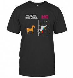 School Social Worker Unicorn Others You Men's T-Shirt