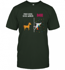 School Social Worker Unicorn Others You Men's T-Shirt Men's T-Shirt - Nice-Tshirts4u