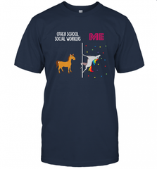 School Social Worker Unicorn Others You Men's T-Shirt Men's T-Shirt - Nice-Tshirts4u