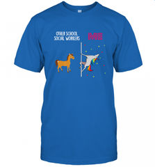 School Social Worker Unicorn Others You Men's T-Shirt Men's T-Shirt - Nice-Tshirts4u