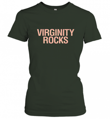 Virginity Pink Leopard print Rocks Cool Trendy Animal Print Women's T-Shirt Women's T-Shirt - Nice-Tshirts4u