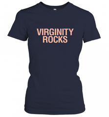 Virginity Pink Leopard print Rocks Cool Trendy Animal Print Women's T-Shirt Women's T-Shirt - Nice-Tshirts4u