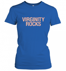 Virginity Pink Leopard print Rocks Cool Trendy Animal Print Women's T-Shirt Women's T-Shirt - Nice-Tshirts4u