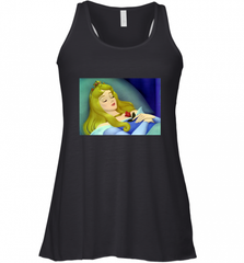 Disney Sleeping Beauty Aurora Sleeping Women's Racerback Tank Women's Racerback Tank - Nice-Tshirts4u