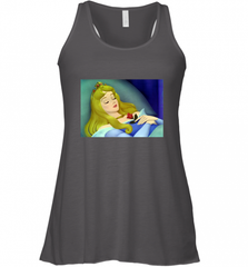 Disney Sleeping Beauty Aurora Sleeping Women's Racerback Tank Women's Racerback Tank - Nice-Tshirts4u