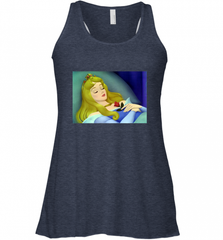 Disney Sleeping Beauty Aurora Sleeping Women's Racerback Tank Women's Racerback Tank - Nice-Tshirts4u