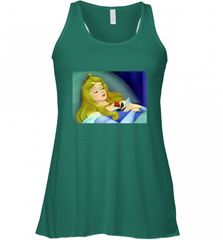Disney Sleeping Beauty Aurora Sleeping Women's Racerback Tank Women's Racerback Tank - Nice-Tshirts4u