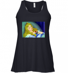 Disney Sleeping Beauty Aurora Sleeping Women's Racerback Tank Women's Racerback Tank - Nice-Tshirts4u