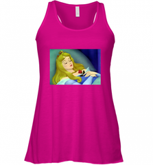 Disney Sleeping Beauty Aurora Sleeping Women's Racerback Tank Women's Racerback Tank - Nice-Tshirts4u