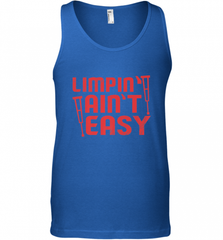 Funny Limping Ain't Easy Crutches Broken Leg Recovery Gift Men's Tank Top Men's Tank Top - Nice-Tshirts4u