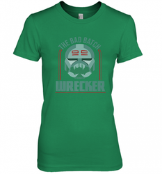 Star Wars_ The Clone Wars The Bad Batch Wrecker Women's Premium T-Shirt