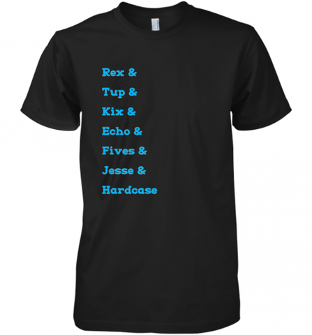 SW Clone List 501st Men's Premium T-Shirt Men's Premium T-Shirt / Black / XS Men's Premium T-Shirt - Nice-Tshirts4u