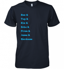 SW Clone List 501st Men's Premium T-Shirt Men's Premium T-Shirt - Nice-Tshirts4u