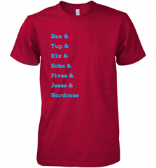 SW Clone List 501st Men's Premium T-Shirt Men's Premium T-Shirt - Nice-Tshirts4u
