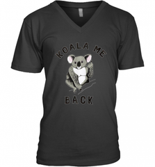 Koala me Back Tee. Cute Morningstar Shirt, Lucifer and Ella Men's V-Neck Men's V-Neck - Nice-Tshirts4u