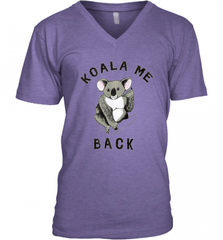 Koala me Back Tee. Cute Morningstar Shirt, Lucifer and Ella Men's V-Neck Men's V-Neck - Nice-Tshirts4u