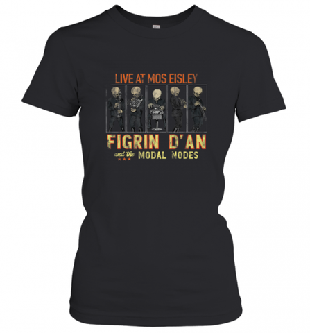 Star Wars Figrin D'an Mos Eisley Vintage Concert Women's T-Shirt Women's T-Shirt / Black / XS Women's T-Shirt - Nice-Tshirts4u