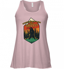 If You're Going To Be A Bear Be A Grizzly, Outdoor, Camping Women's Racerback Tank Women's Racerback Tank - Nice-Tshirts4u