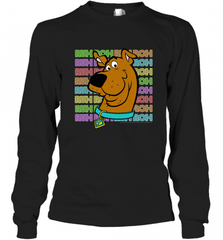 Kids Scooby Doo Ruh Roh Neon Text Stack Long Sleeve T-Shirt Long Sleeve T-Shirt - Nice-Tshirts4u
