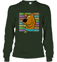 Kids Scooby Doo Ruh Roh Neon Text Stack Long Sleeve T-Shirt Long Sleeve T-Shirt - Nice-Tshirts4u